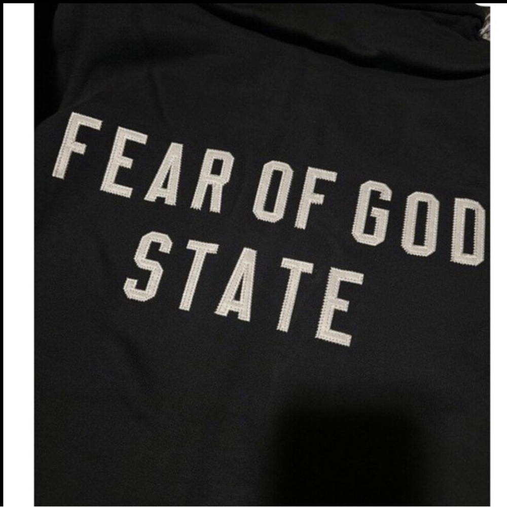 NWT Fear of God State Zip Up Hoodie Size L - Picture 2 of 4